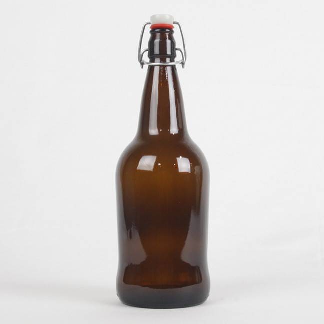 Glass Swing Top Beer Bottles 1 Litter 32 oz Flip Top Brewing