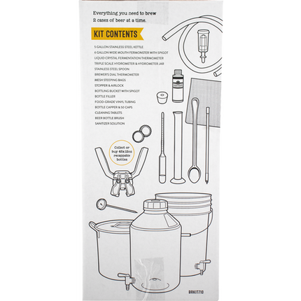 Brewmaster Deluxe Home Brewery Kit