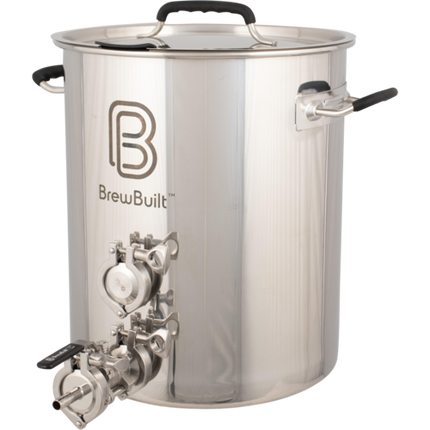 BrewBuilt® Brewing Kettle | T.C. x T.C. Ball Valve