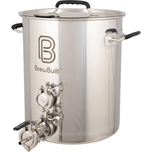 BrewBuilt® Brewing Kettle | T.C. x T.C. Ball Valve