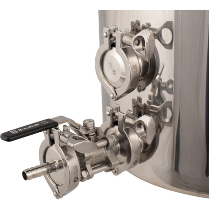 BrewBuilt® Brewing Kettle | T.C. x T.C. Ball Valve