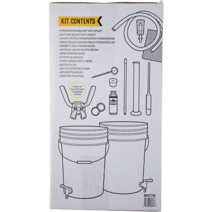 Brewmaster 5 Gallon Homebrew Starter Kit