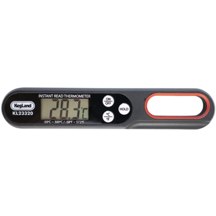 KegLand Instant Read Digital Thermometer w/ Folding Probe