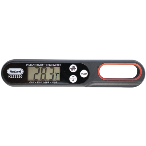 KegLand Instant Read Digital Thermometer w/ Folding Probe