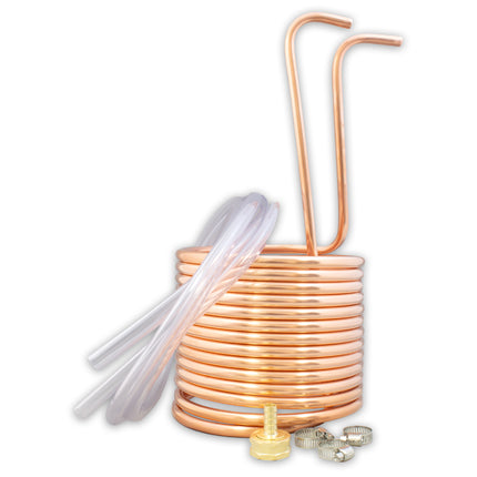 COPPER WORT CHILLER - 25 FT W/ VINYL TUBING