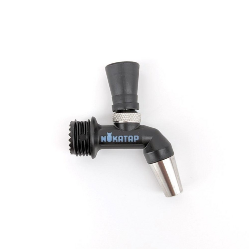 NukaTap Mini Beer Faucet | Matte Black | Forward Sealing