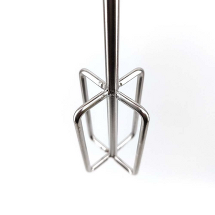 Premium Stainless Steel Drill Powered Mash Stirrer & Mixer | 1/4" Hex Drive