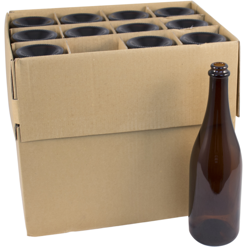 750ml Belgian/Champagne Style Bottles - 26mm