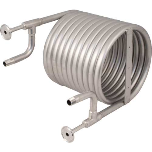 BrewBuilt® Stainless Steel Tri-Clamp Counterflow Chiller