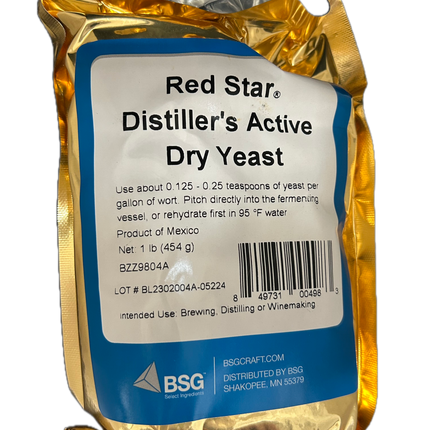 Distiller's Yeast (DADY)