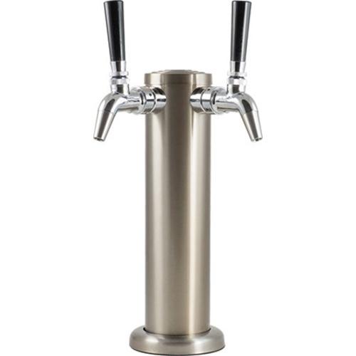 KOMOS® Stainless Draft Tower With Stainless NukaTap Faucets