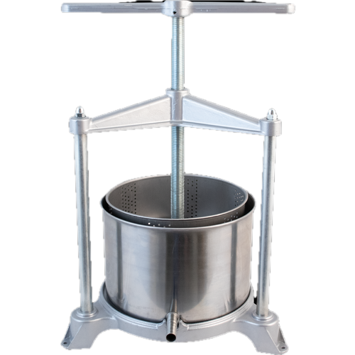 Large Food/Fruit Press Stainless Steel Basket and Basin