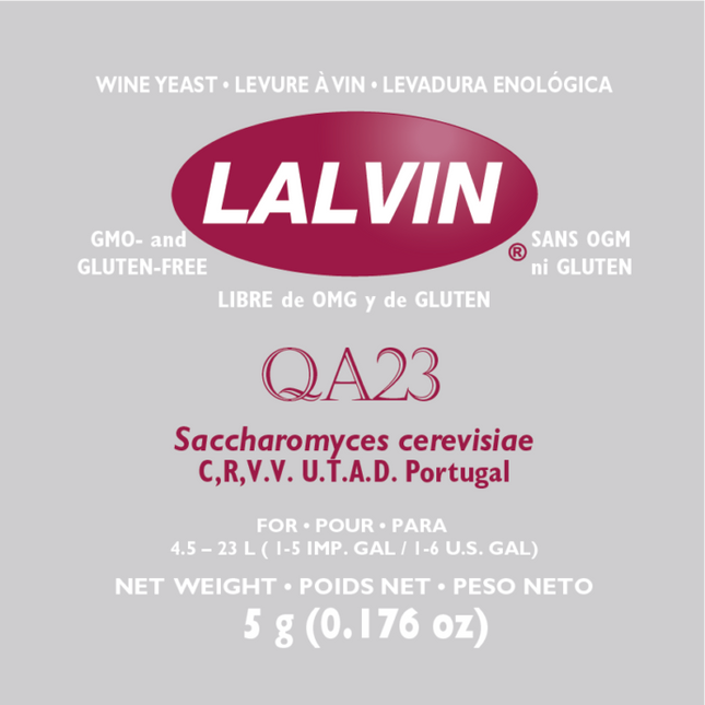 Lalvin QA23 Wine Yeast