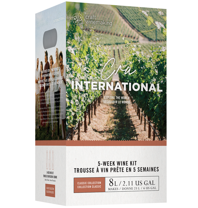 RJS Craft Winemaking Cru International - California Style Chardonnay