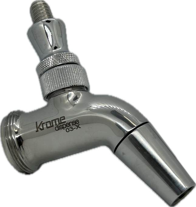 Forward Sealing Beer Faucet – Stainless Steel