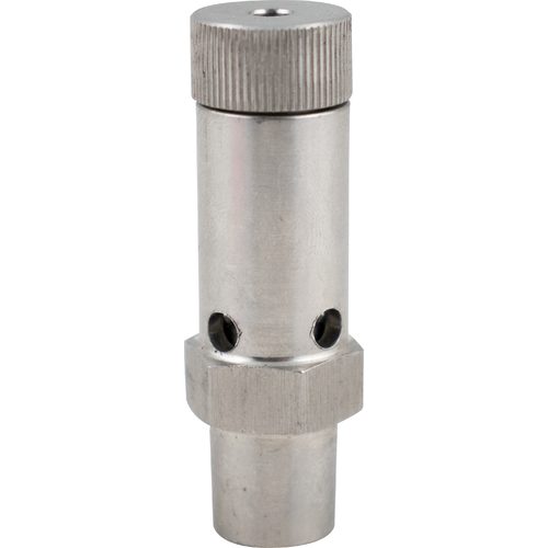 Adjustable Stainless Gas Pressure Relief - Non-threaded