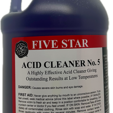 Five Star Acid Cleaner #5 - 1 Gallon