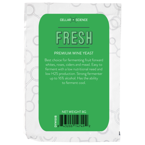 CellarScience® FRESH Dry Wine Yeast