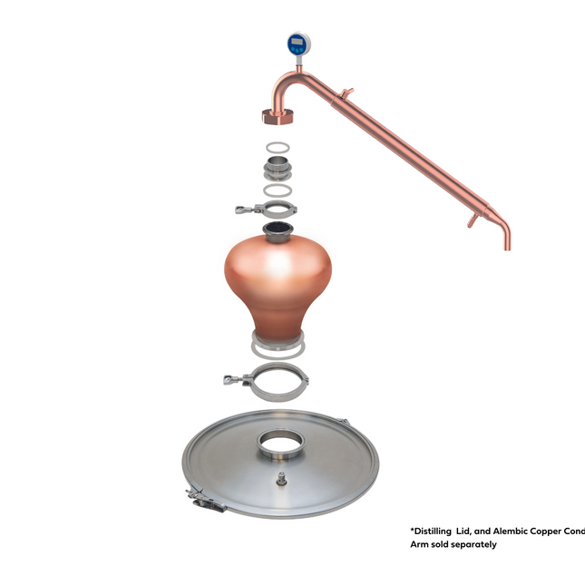 Grainfather G40/G70 Distilling Lid Alembic Attachment Kit