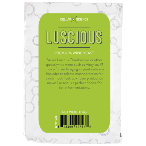 CellarScience® LUSCIOUS Dry Wine Yeast