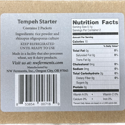 Tempeh Starter