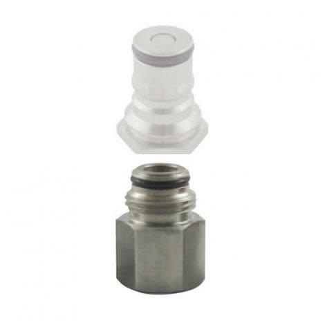 1/4'' FPT Liquid Ball Lock Adapter