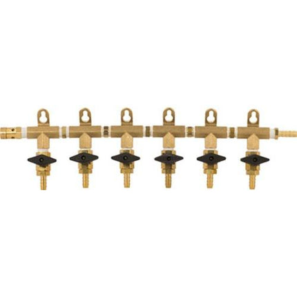 6-Way Modular Gas Manifold