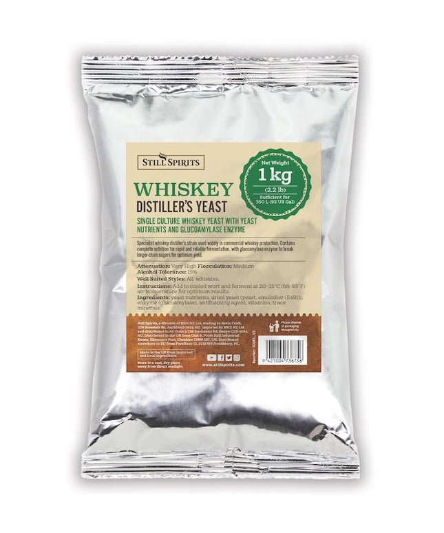 Still Spirits Distillery Yeast Whiskey Turbo with AG(PP)