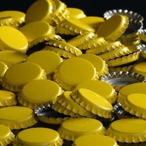 Oxygen Absorbing Yellow Bottle Caps