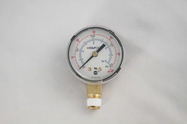 Pressure Gauge, 0-60 PSI