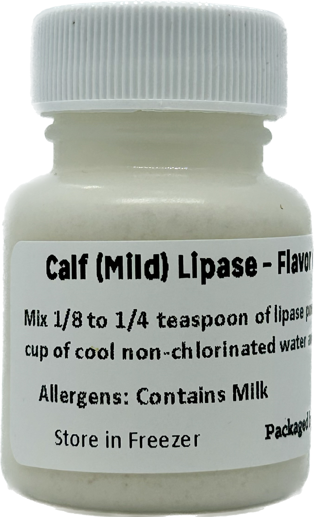 Calf (mild) Lipase Powder - 1oz