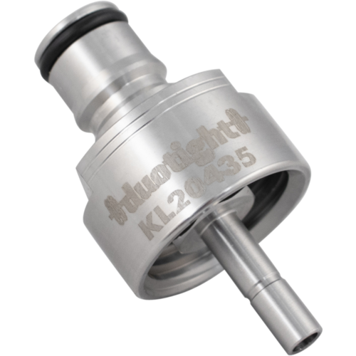 Stainless Carbonation and Line Cleaning Cap - Duotight Compatible