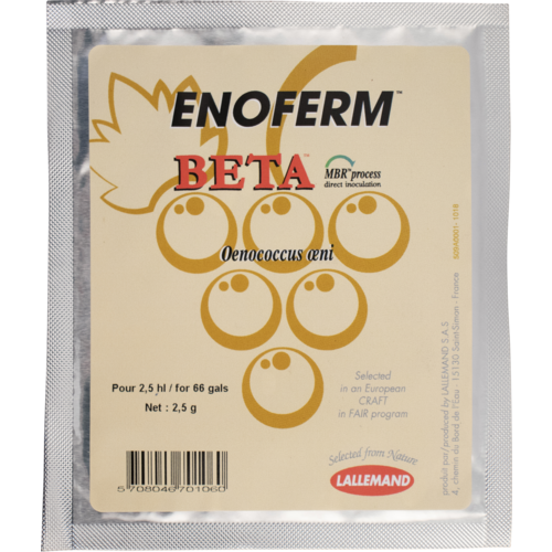 Enoferm Beta Dry Malolactic Wine Bacteria, 2.5g