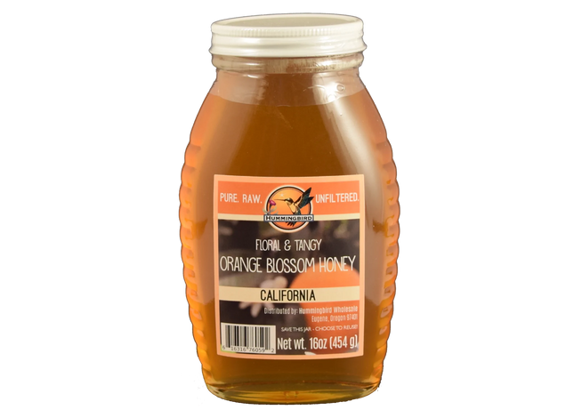 Hummingbird Orange Blossom Honey