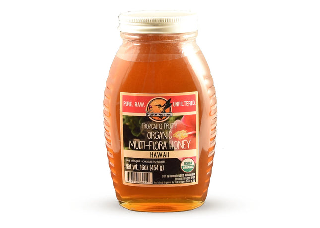 Hummingbird Organic Multi-Flora Honey