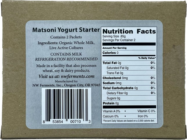 Matsoni Yogurt Culture Starter