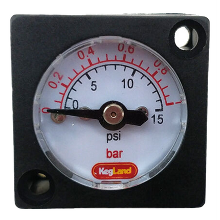 Duotight Mini Gauge 0-15 psi