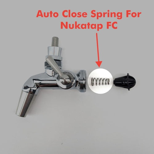 NukaTap Flow Control Beer Faucet Self-Closing Spring - Gen 1