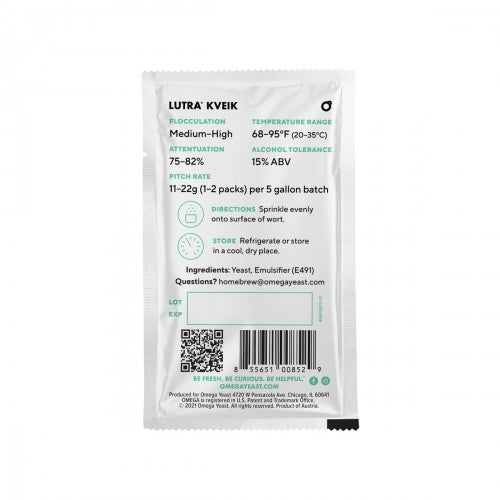 OYL-071 Dried Lutra® Kveik - Omega Yeast