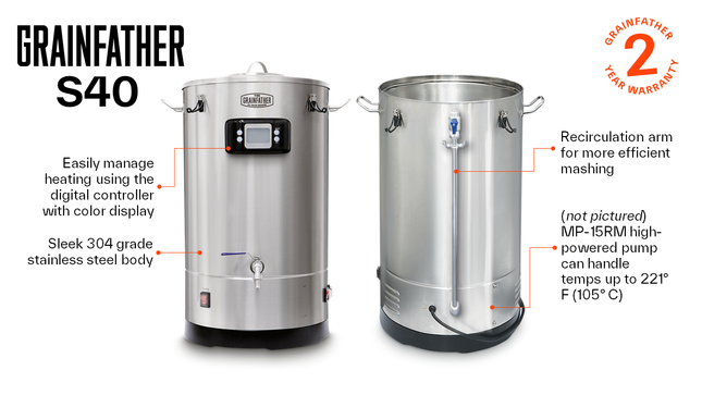 Grainfather S40 Brewing System