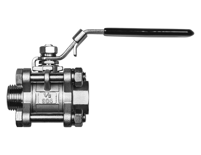 Stainless Steel Ball Valve - 3 Piece