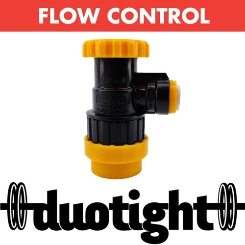 Duotight Flow Control Ball Lock Quick Disconnect (QD) Beverage Out - 8 mm