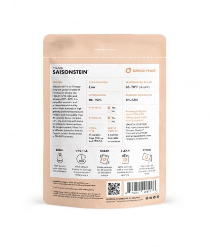 OYL-500 Saisonstein® - Omega Yeast